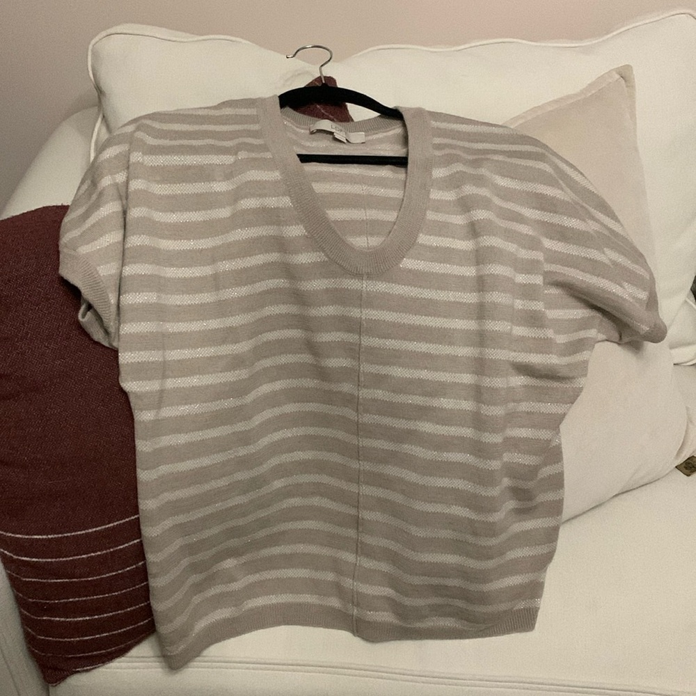 Loft, short sleeve sweater